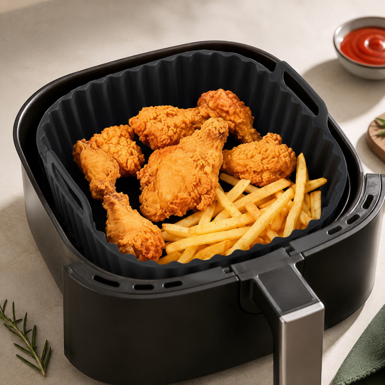 Reusable Silicone Air Fryer Liner