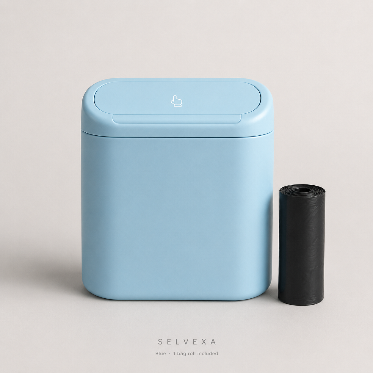 Compact Car Trash Bin with Lid