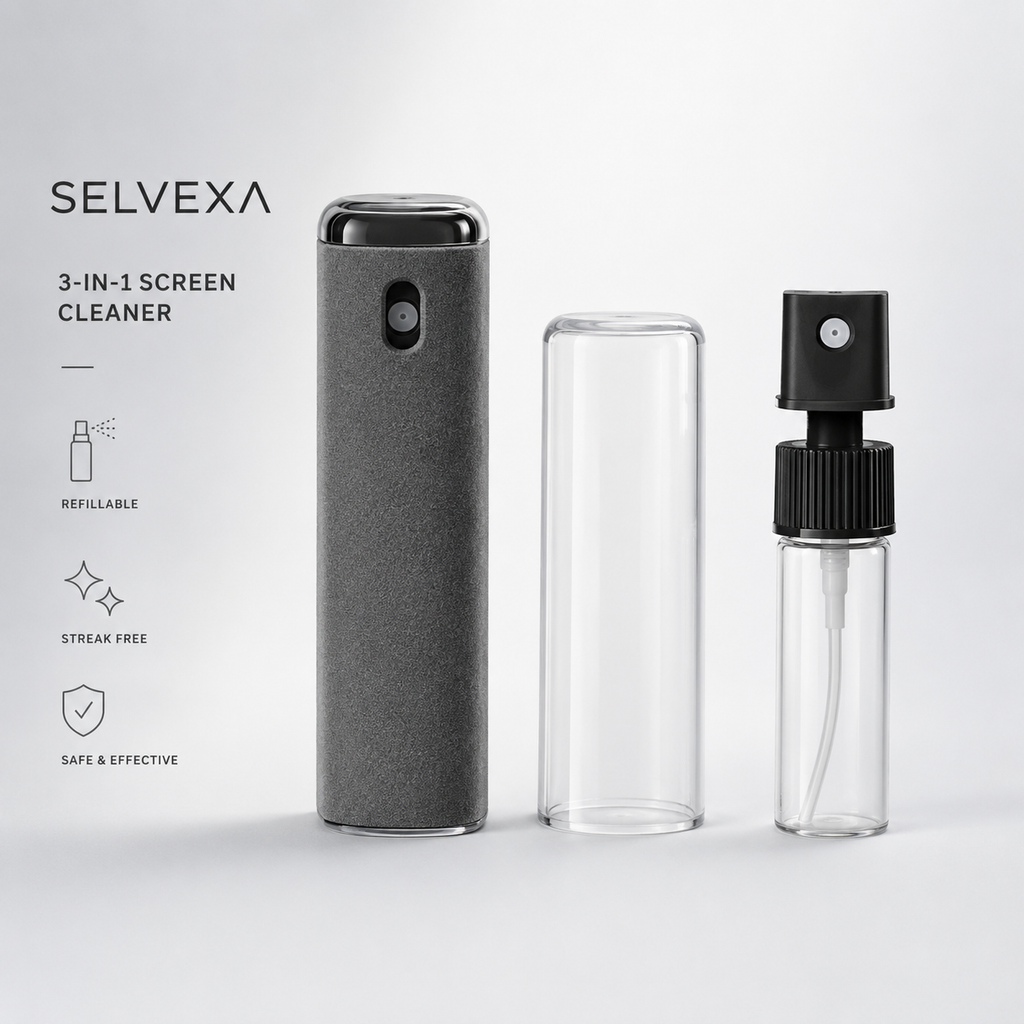 2-in-1 Microfiber Screen Cleaner