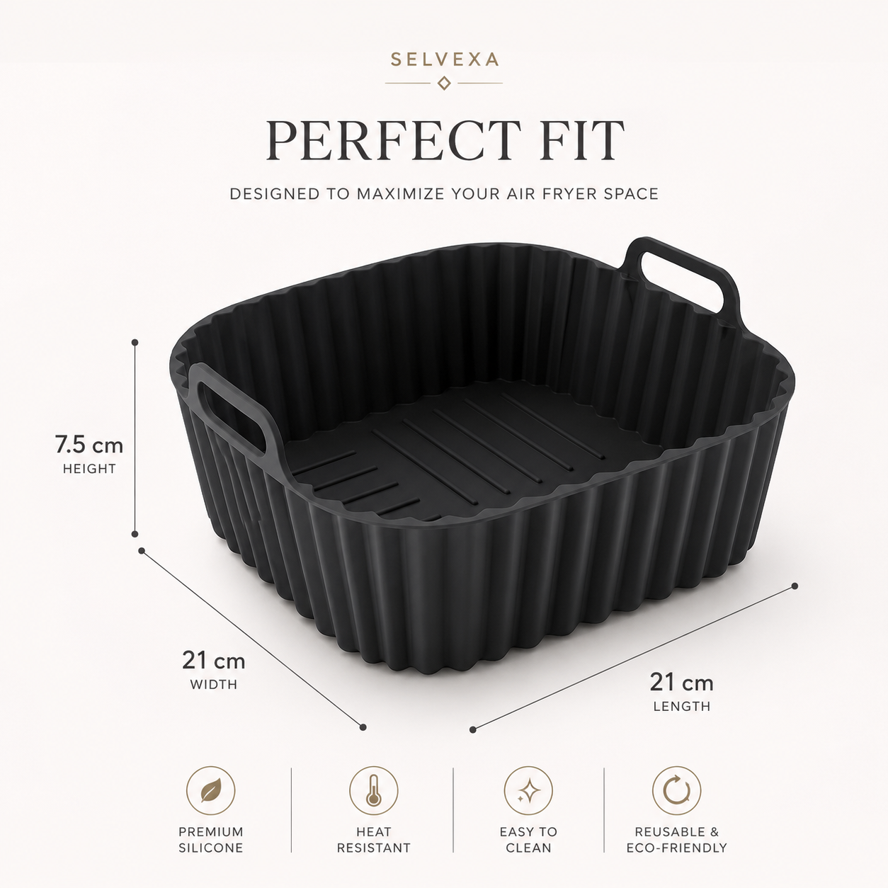 Reusable Silicone Air Fryer Liner