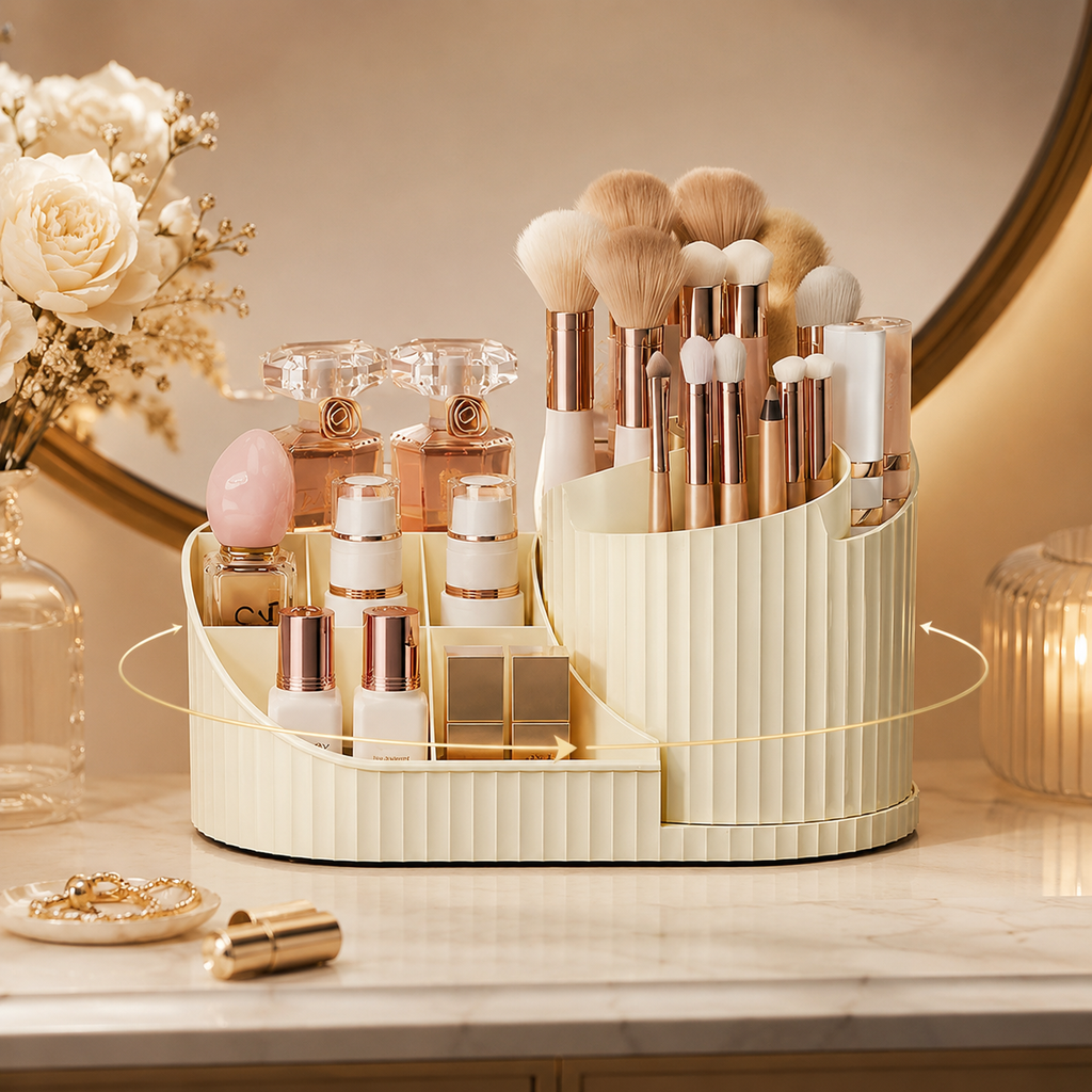 360° Rotating Vanity Organizer