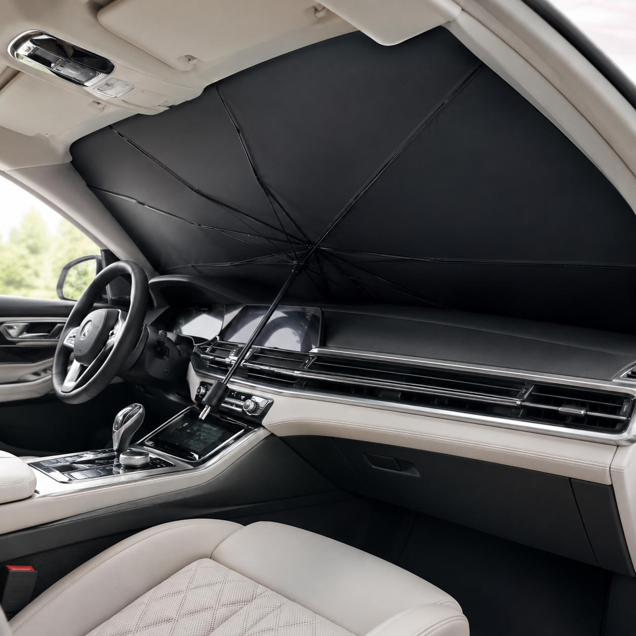 Foldable Car Windshield Sunshade Umbrella