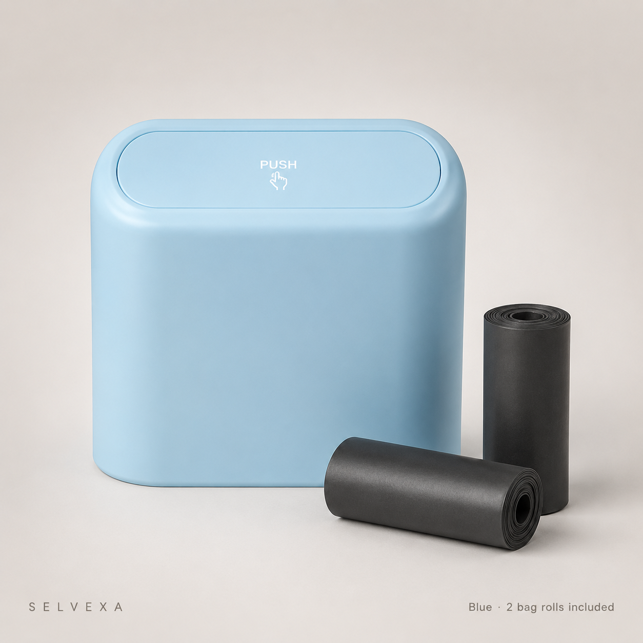 Compact Car Trash Bin with Lid