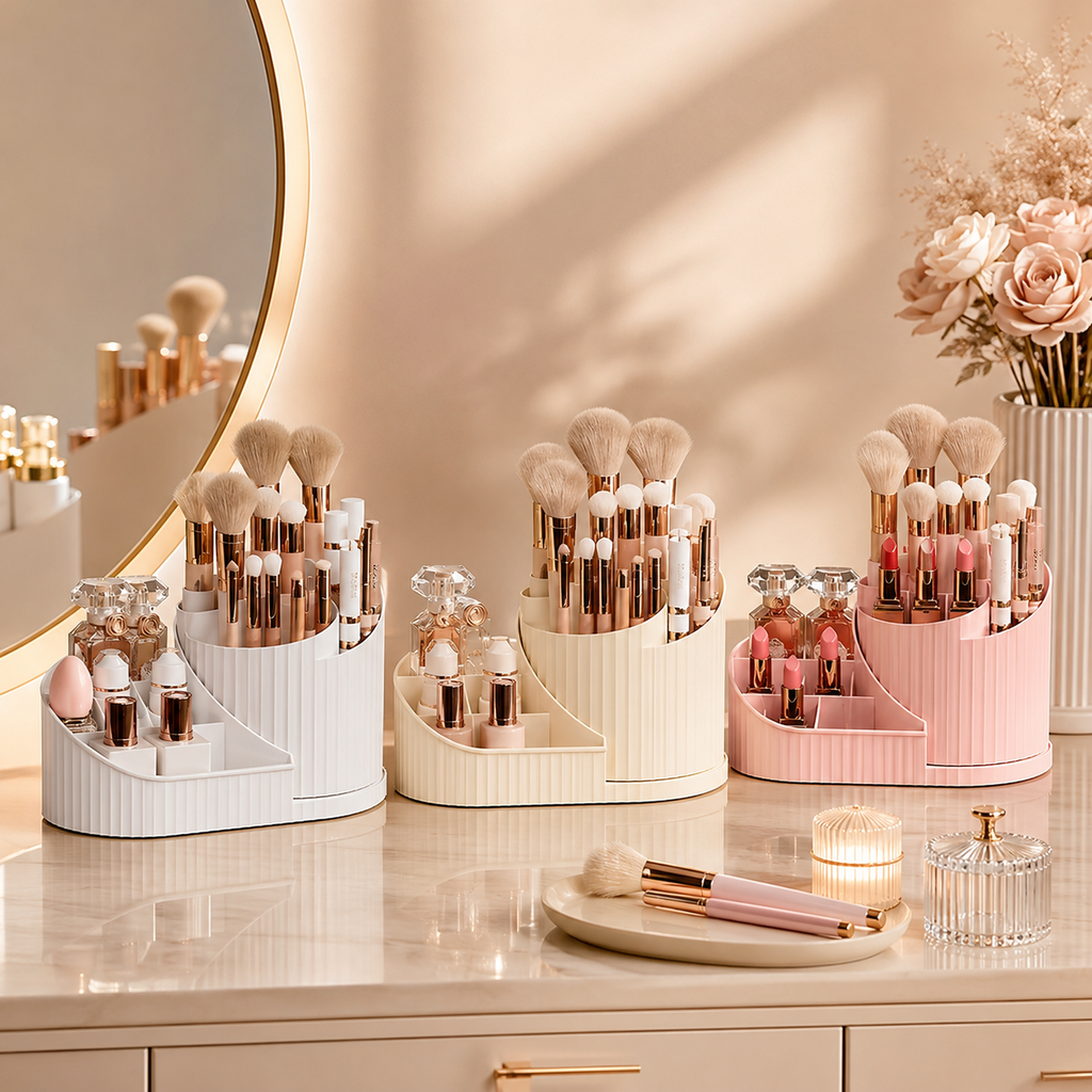 360° Rotating Vanity Organizer