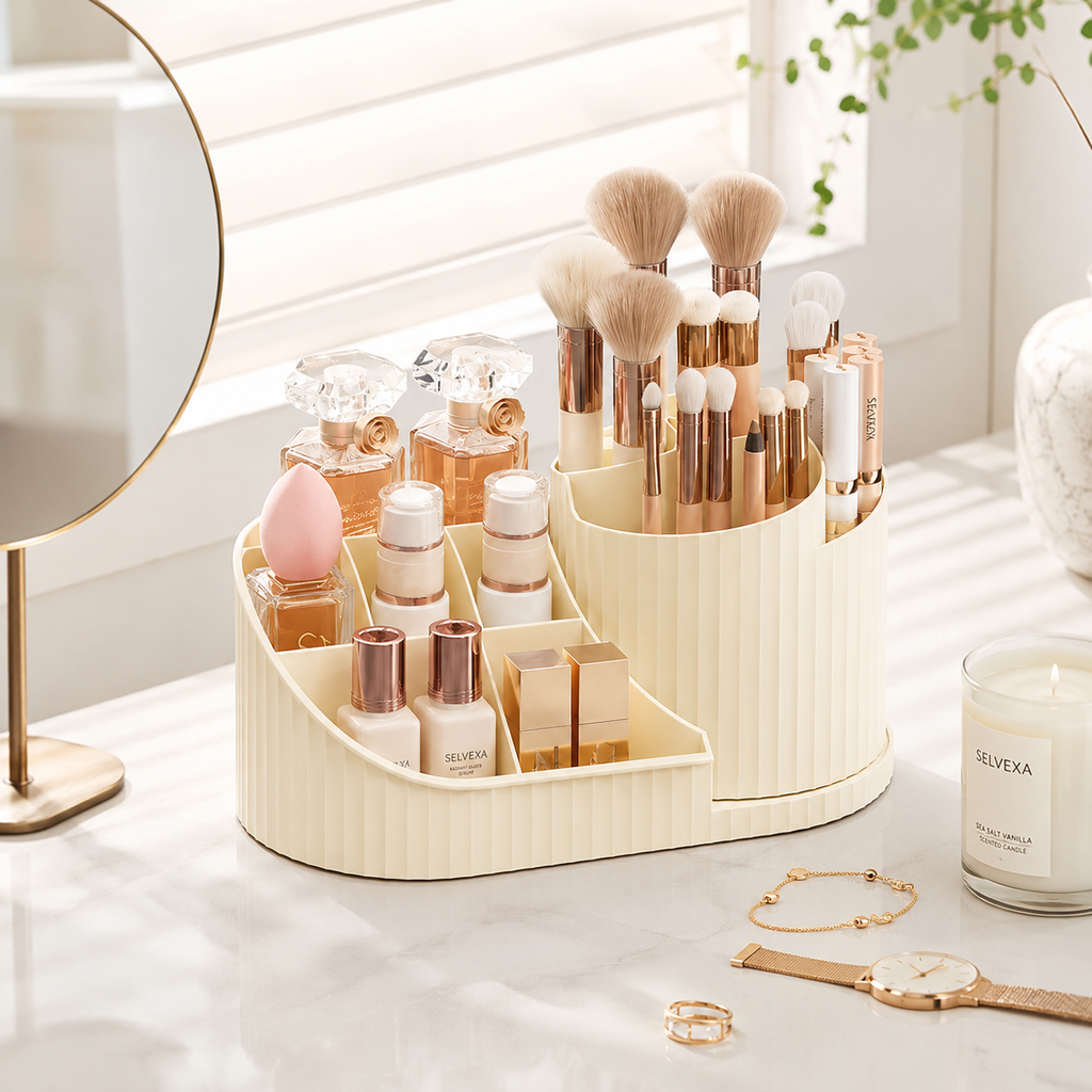 360° Rotating Vanity Organizer