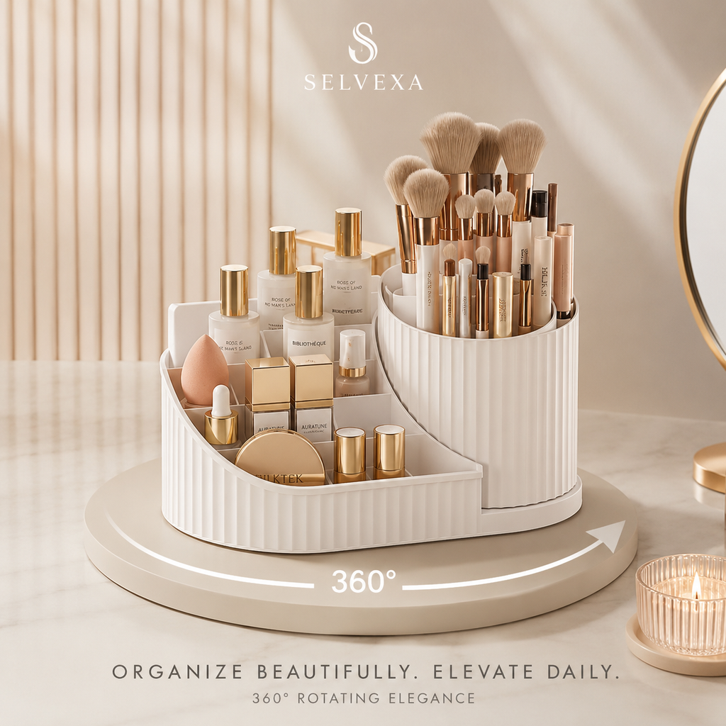 360° Rotating Vanity Organizer
