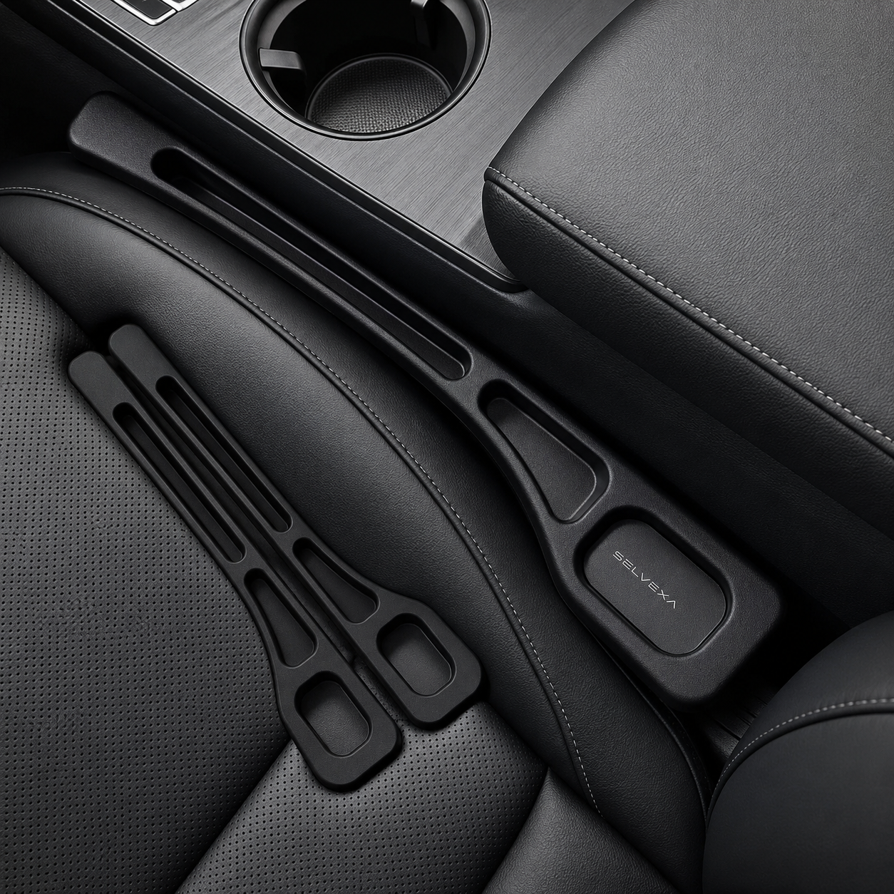 Car Seat Gap Filler Organizer – 2 Pack