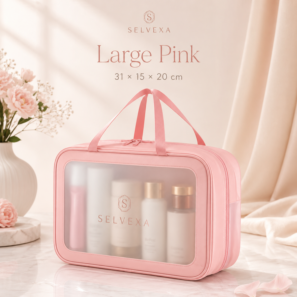 Dry-Wet Separation Travel Toiletry Bag
