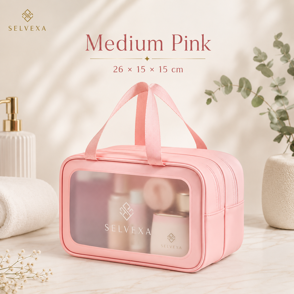 Dry-Wet Separation Travel Toiletry Bag