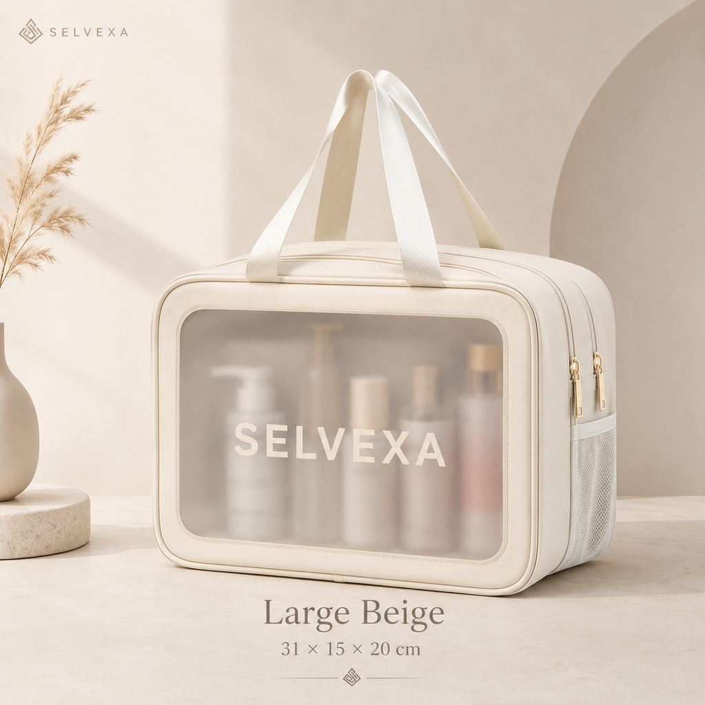 Dry-Wet Separation Travel Toiletry Bag