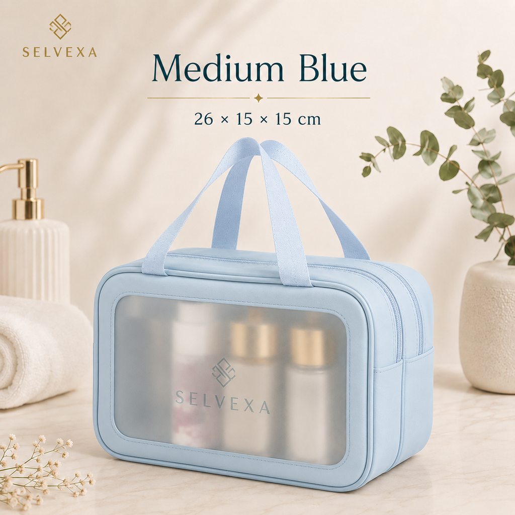 Dry-Wet Separation Travel Toiletry Bag
