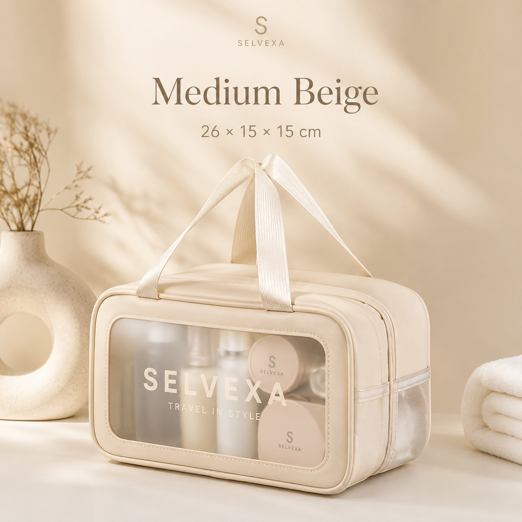 Dry-Wet Separation Travel Toiletry Bag
