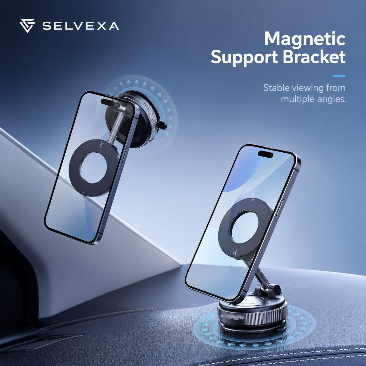 Premium MagSafe Araç İçi Tutucu | Güçlü Manyetik Tutuş