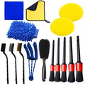 Premium Car Detailing Brush Kit | Complete Interior Cleaning Set