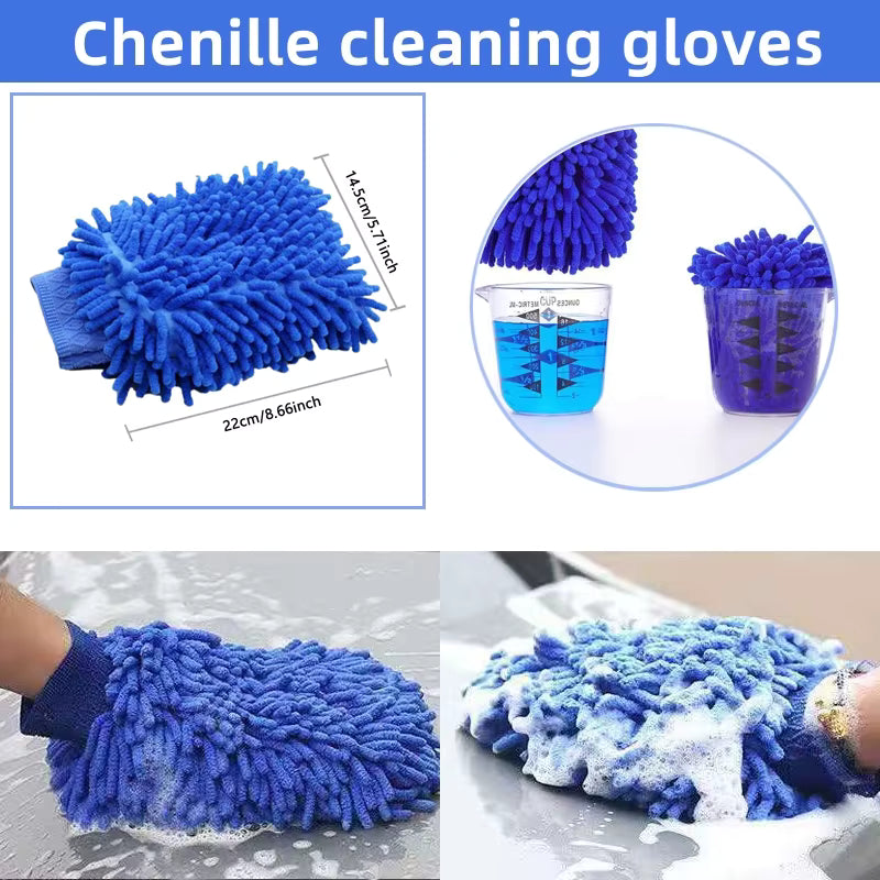 Premium Car Detailing Brush Kit | Complete Interior Cleaning Set