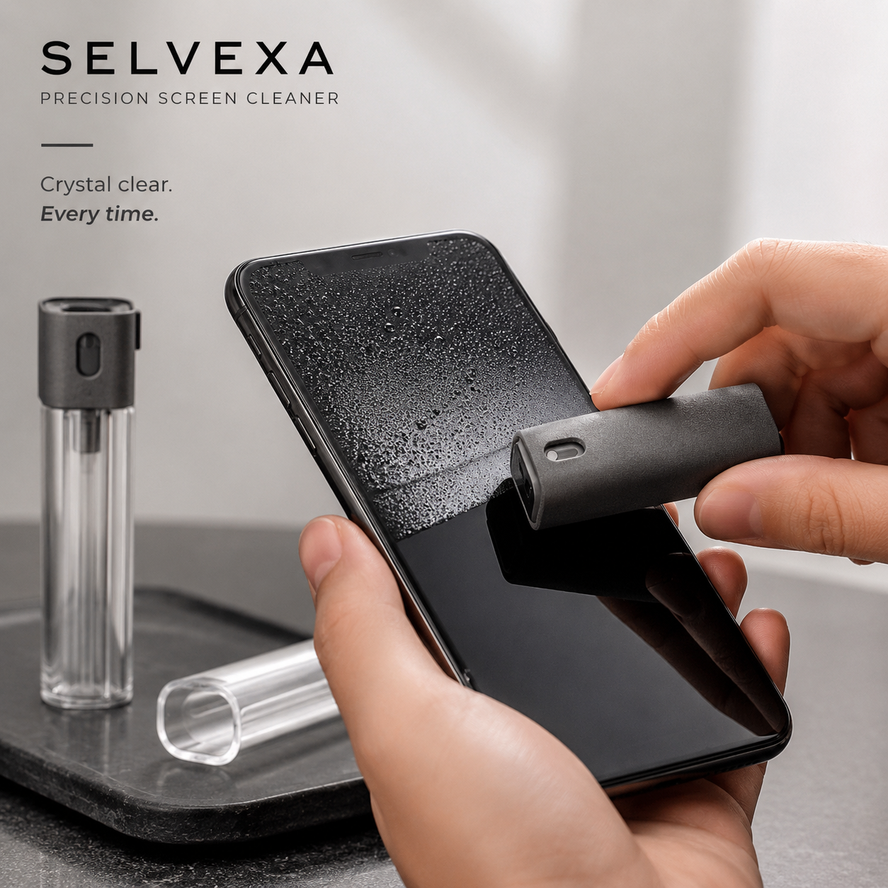2-in-1 Microfiber Screen Cleaner