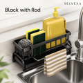 Kitchen Sink Sponge Holder Organizer