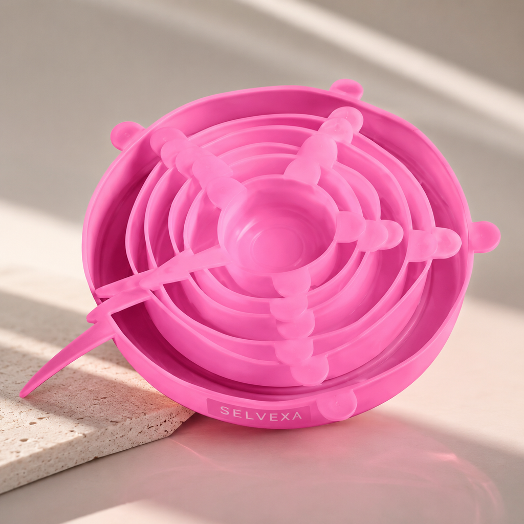 Reusable Silicone Stretch Lids Set