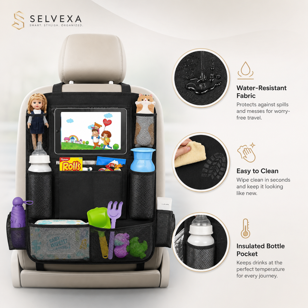 Universal Car Headrest Hook Organizer