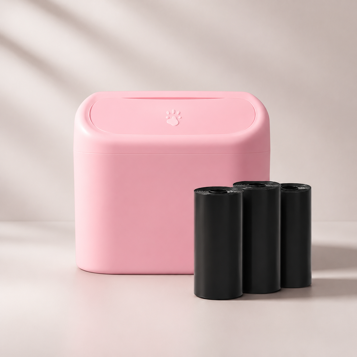Compact Car Trash Bin with Lid